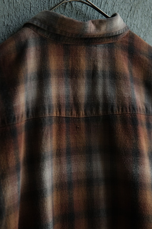 Utah／00's "Powder River OUTFITTERS" western shirt