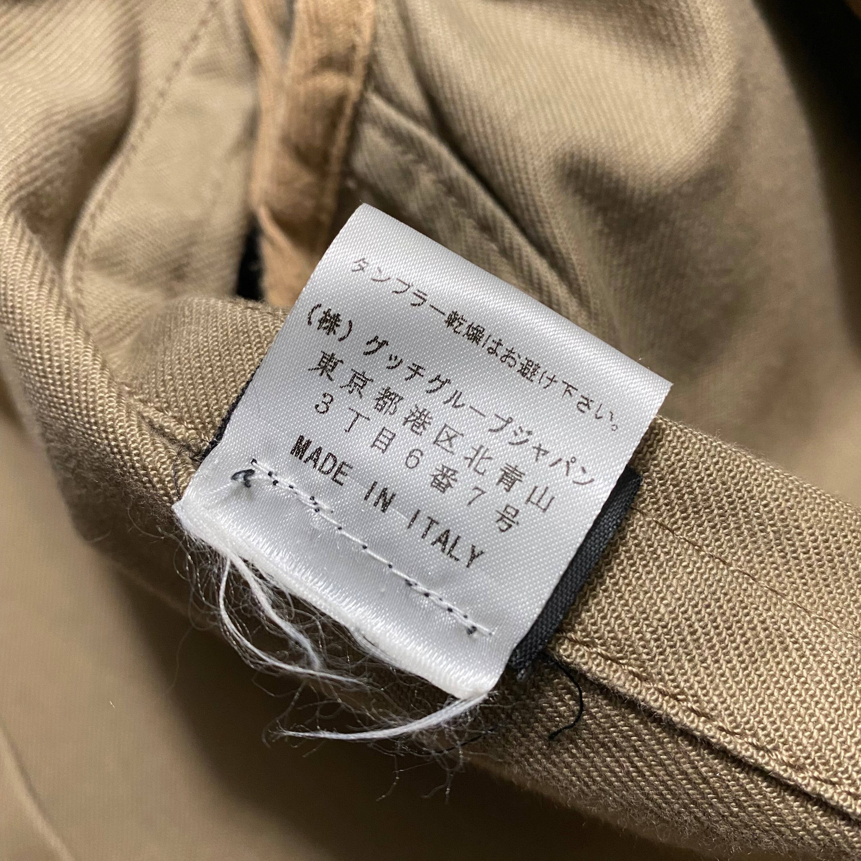 GUCCI ミリタリージャケット 黒 ボア襟 GUCCI ミリタリージャケット 黒 ボア襟