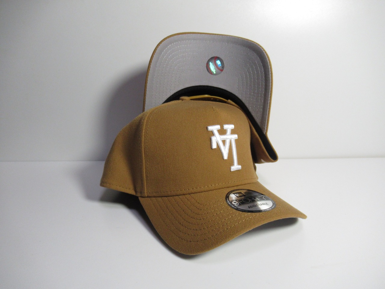 NEW ERA 9FORTY Adjustable A-Frame 　Los Angeles Dodgers ロサンゼルス・ドジャース　 Light Brown