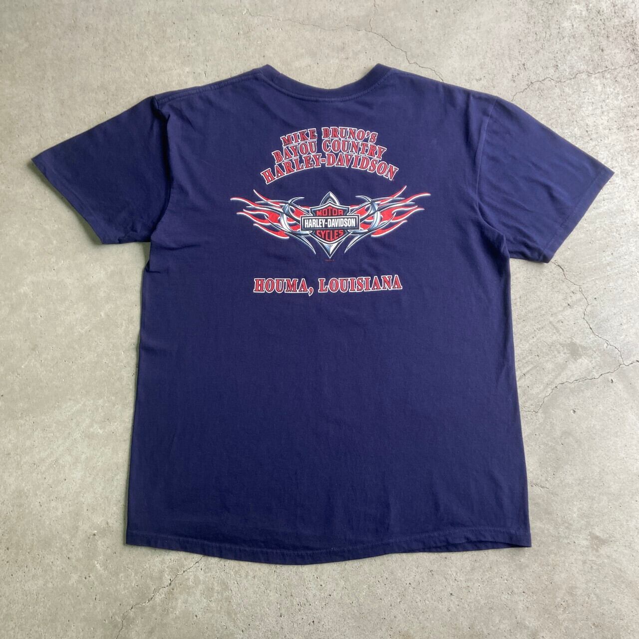 Harley-Davidson ハーレーダビッドソン 女性 両面プリント Tシャツ