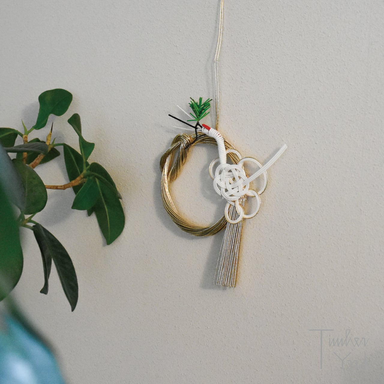 ONLINE限定】ふくかざり / 松喰い鶴 / お正月飾り / TIER / タイヤー