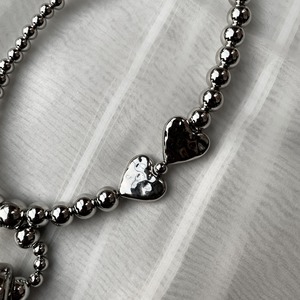 Heart hook 3types of ball phone chain 120cm