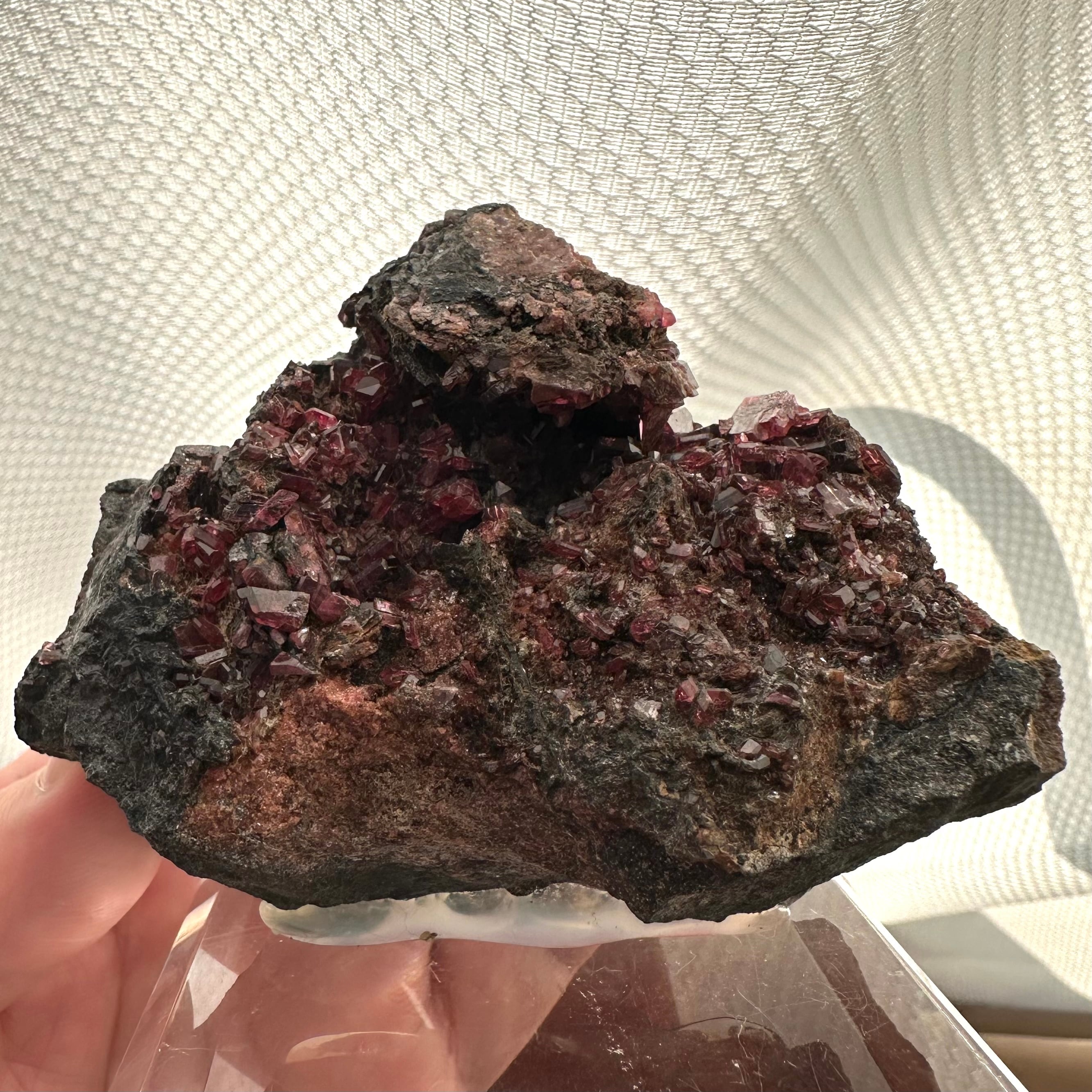 パイロクスマンガン石【Pyroxmangite】愛知県産 | PEANUTS MINERALS