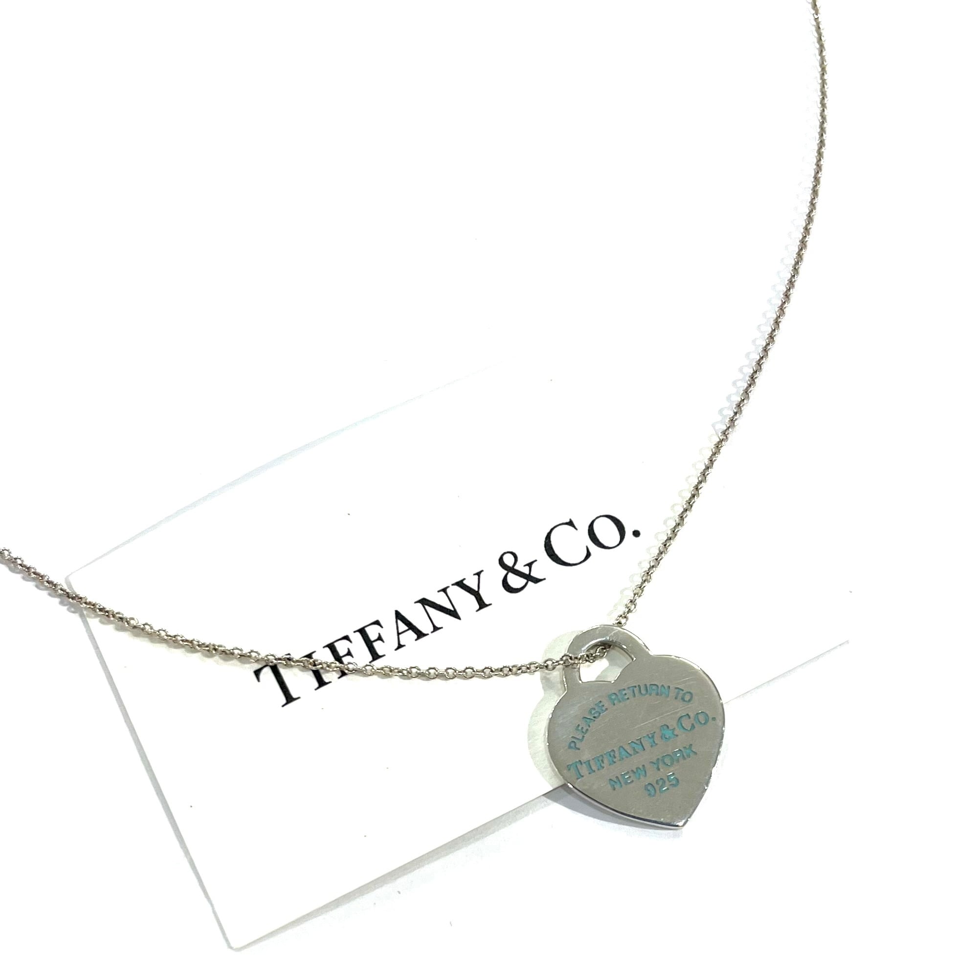 TIFFANY&CO.】2534 ティファニーブルー “PLEASE RETURN TO” ハートタグ