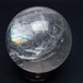水晶 丸玉 虹入り 60mm スフィア 置物 水晶玉 一点物 151-8800