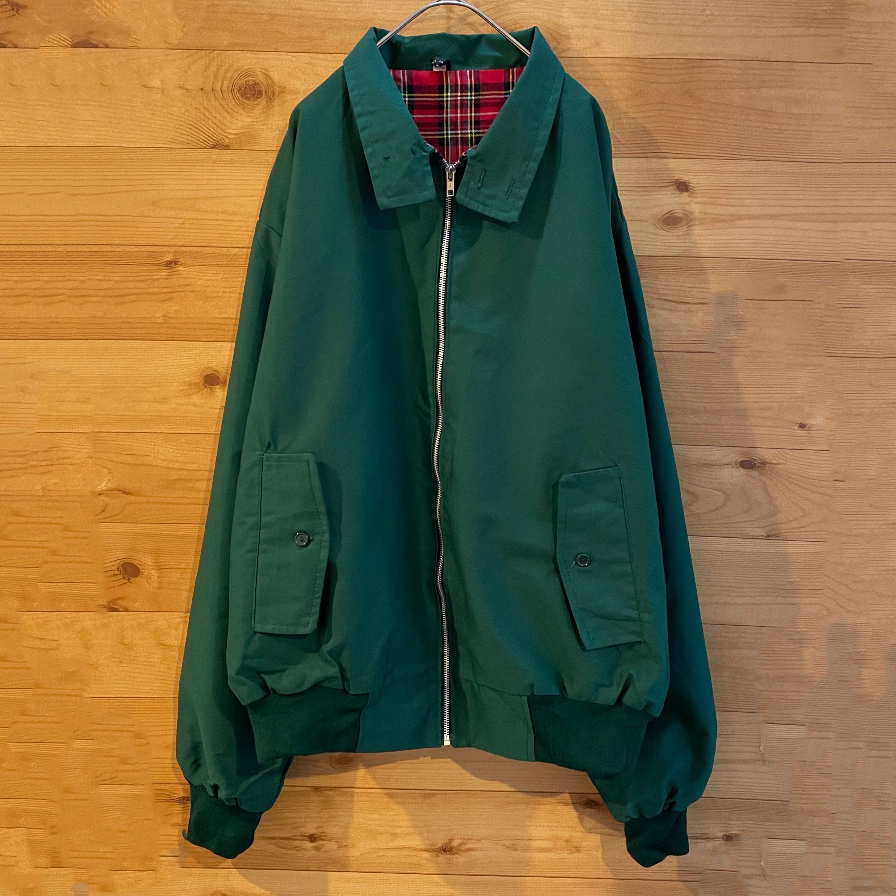 90s 　ハンティングジャケット　スウィングトップ　緑　オーバーサイズ
