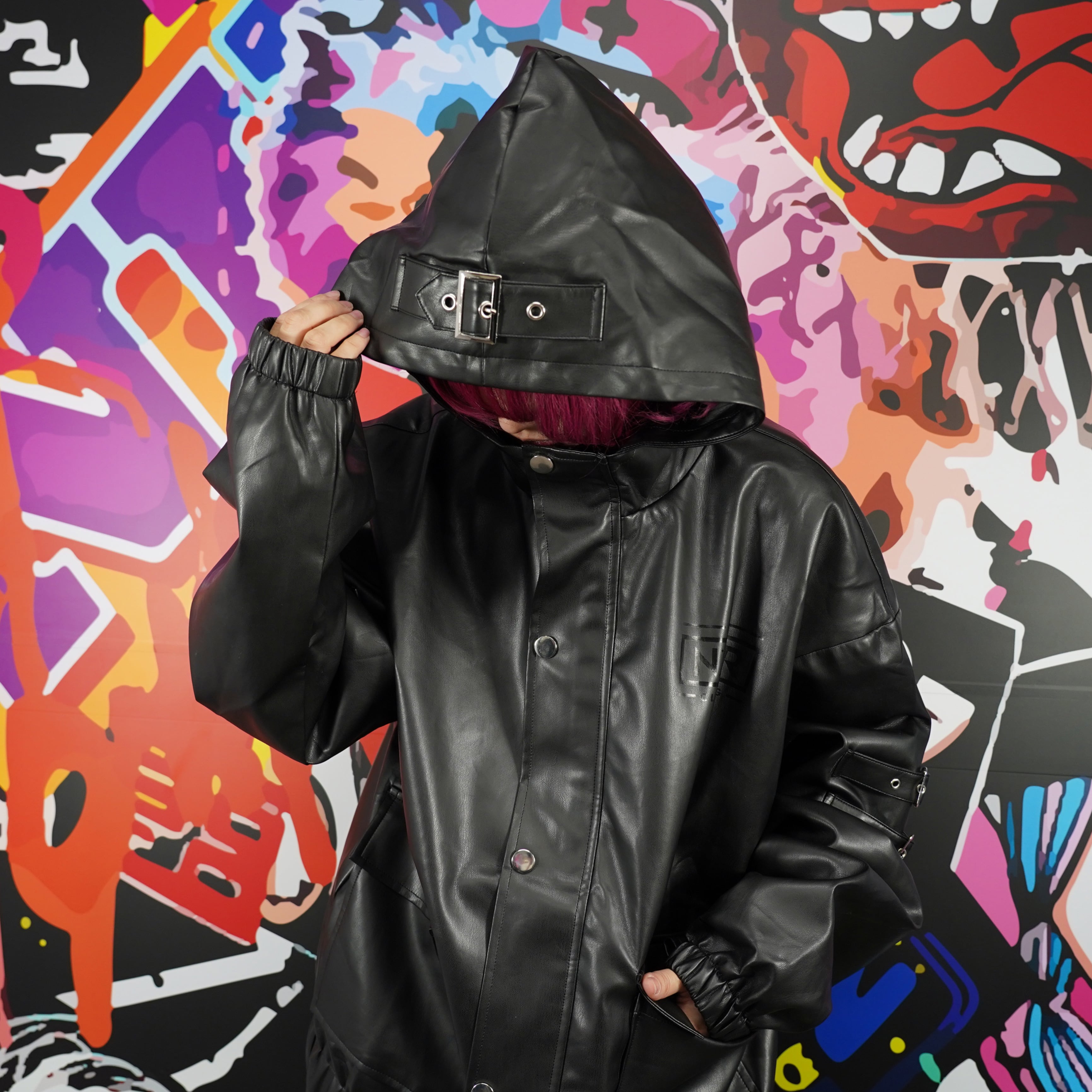 BELTED HOOD RIDERS JACKET【WING】 | NIER CLOTHING BELTED HOOD RIDERS JACKET【WING】 | NIER CLOTHING