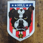 【ST-525】 Powell Peralta skateboard sticker パウエル ペラルタ スケートボード ステッカー HILL BULLDOG