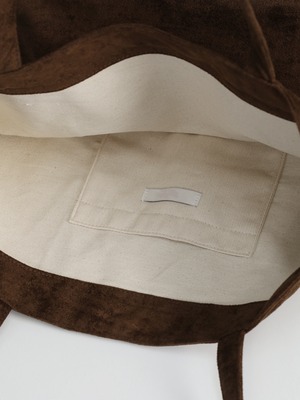 Muffin Premium Suede Tote Bag (3color)