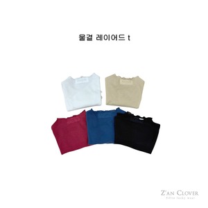 ZAN CLOVER［取寄］wave layered tee 26winter