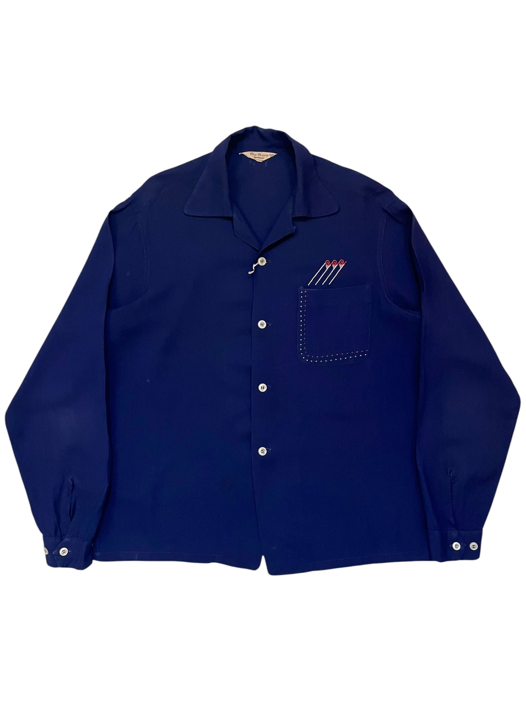 50s mcgregor レーヨンギャバジンシャツ 50s McGREGOR Rayon Gabardine Shirt 50年代 マクレガー レーヨン