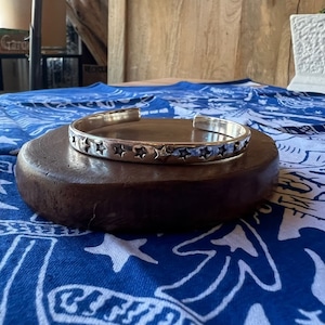 TOPANGA Jewelry　Sterling Silver Bangle　スターリングシルバーバングル　ブレスレット　シルバーバングル　スター　星　バングル