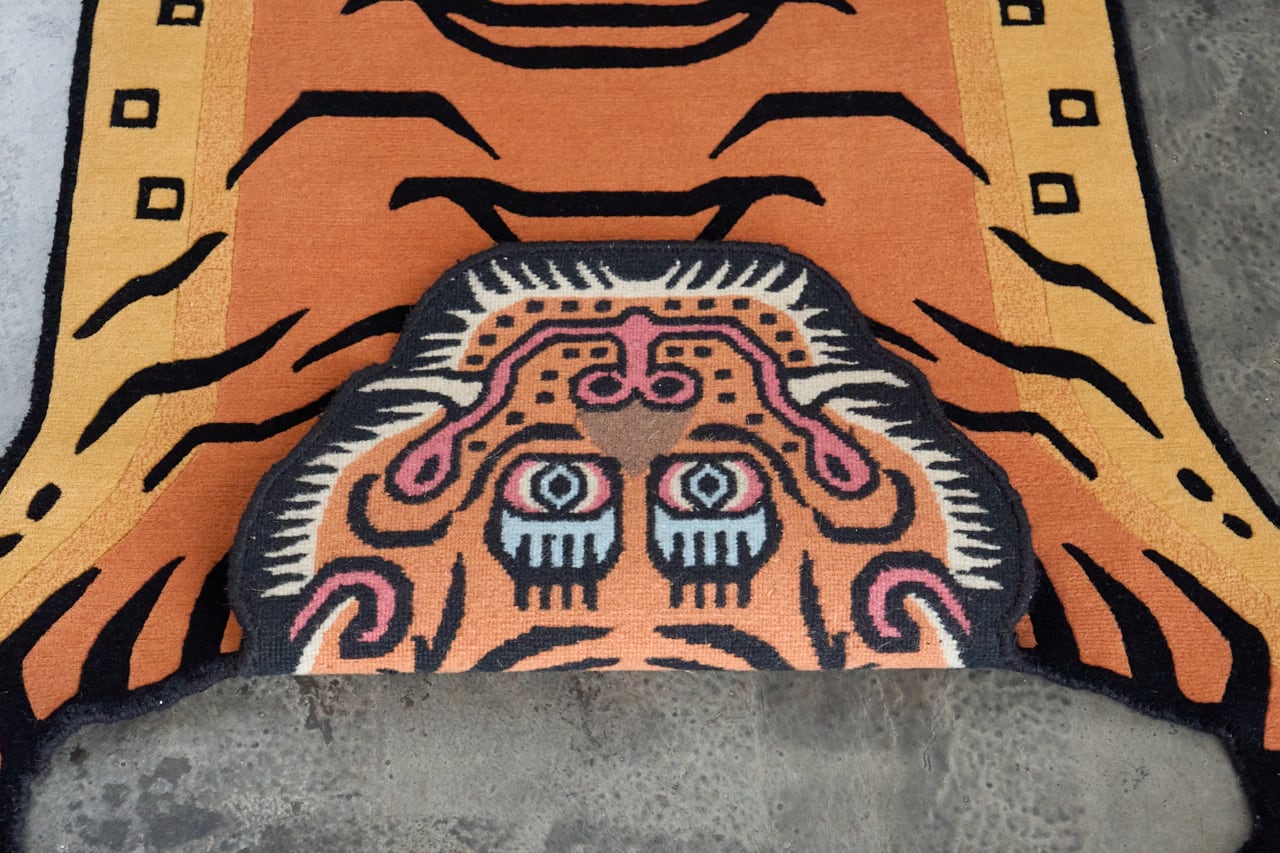 Tibetan Tiger Rug 《Lサイズ•ウール・オリジナル3・クラシックカラー