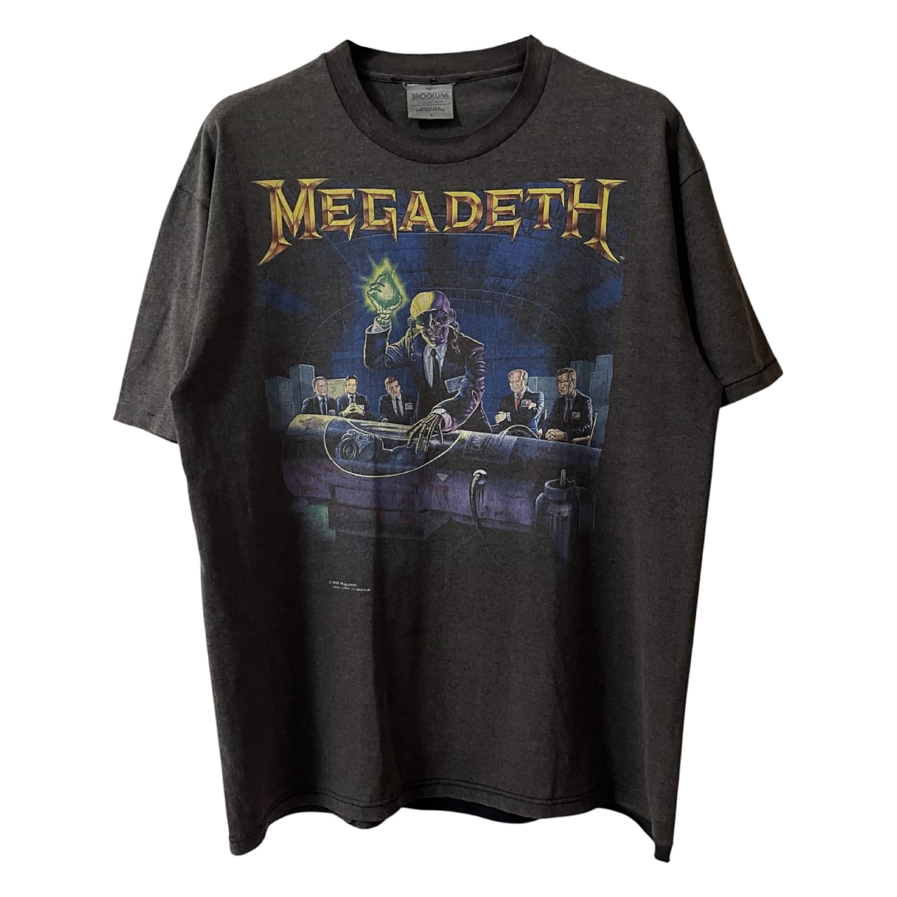 【値下げ】MEGADETH Tシャツ 1990年製 4298e6de0732d18b0a2ff4e2a2cce5