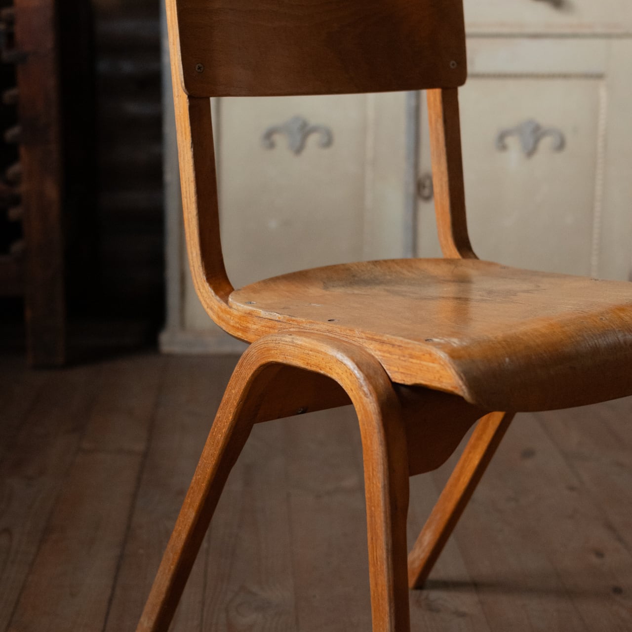 Stacking School Chair / スタッキングスクールチェア 【B