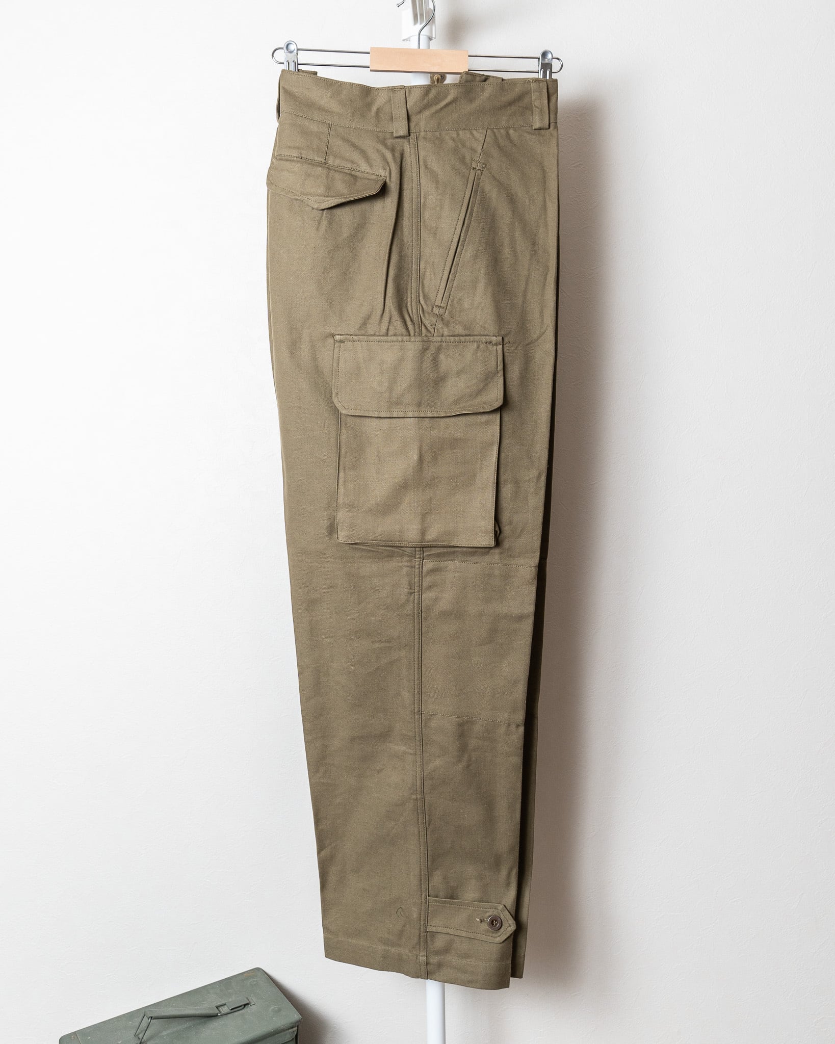 DEADSTOCK】French Army M-47 Trousers Early Model Size35 ① 実物 