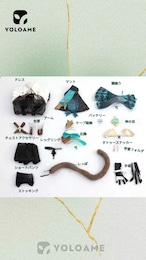 三分妄想 原神 リネット コスプレ 衣装