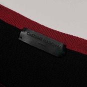 イタリア製 Costume National HOMME コスチュームナショナル 半袖 サマーニット セーター XL/ブラック メンズ