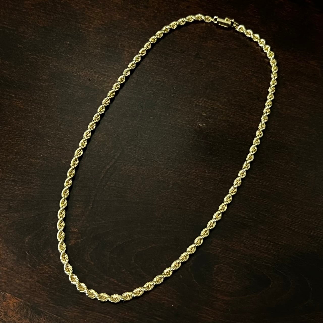 Tiffany & Co. スクリュー　ロープ　ツイスト　ネックレス　ゴールド VINTAGE TIFFANY & CO. 14K Gold Twist Rope Necklace | ヴィンテージ