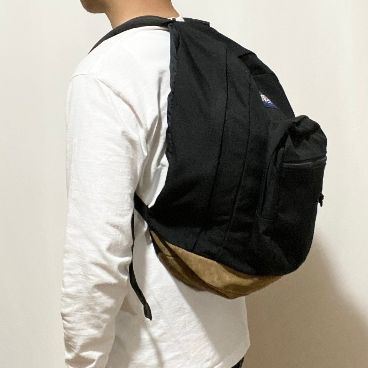 Jansport Suede Bottom Backpack Black Made in USA | IDLS Online