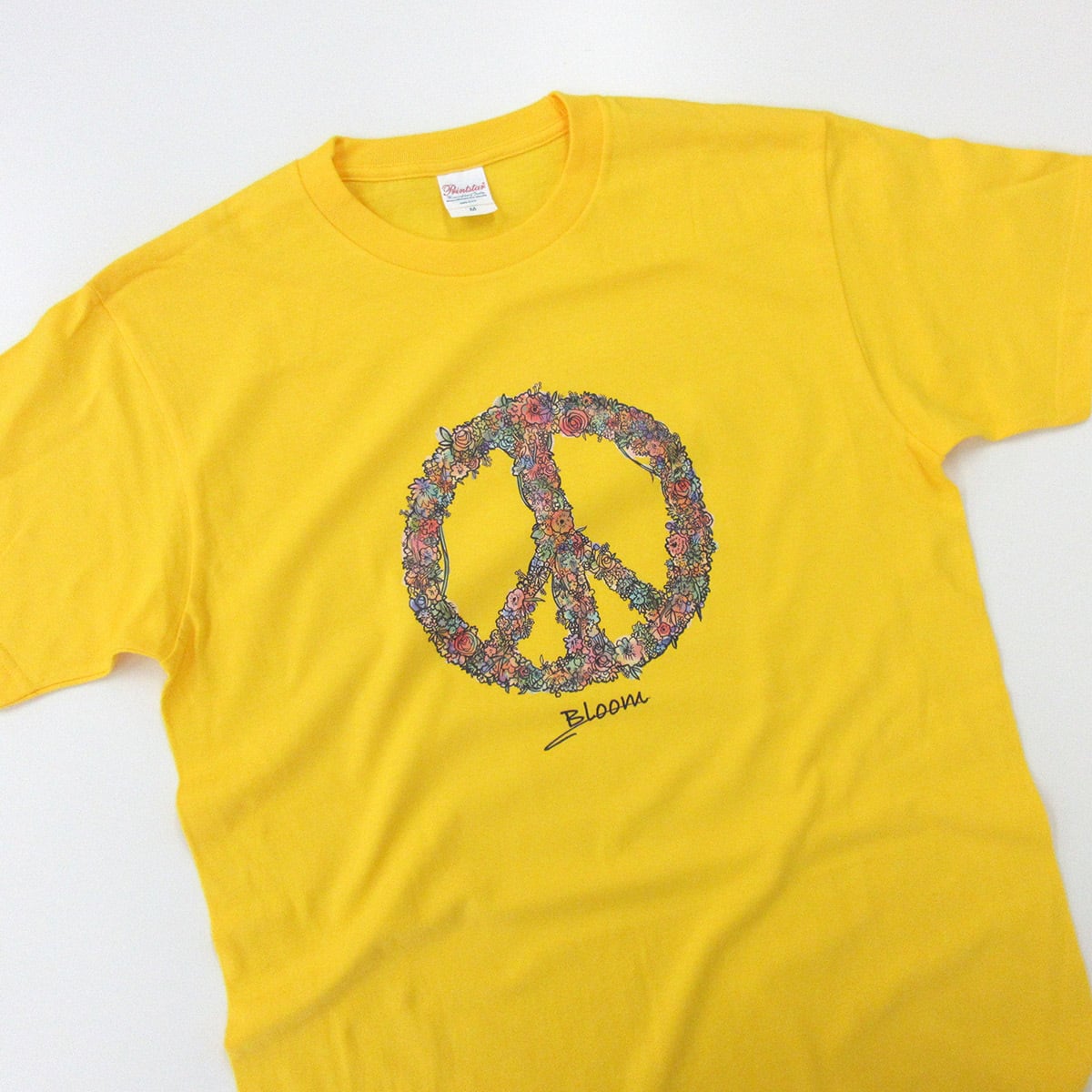 NOWAR ピース リース Tシャツ ms97 戦争反対 戦争撲滅 世界平和 メッセージ 選べるサイズデザイン