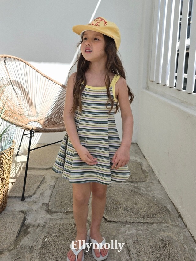 《予約》ellymolly ¨ double string flares dress ¨ 26summer