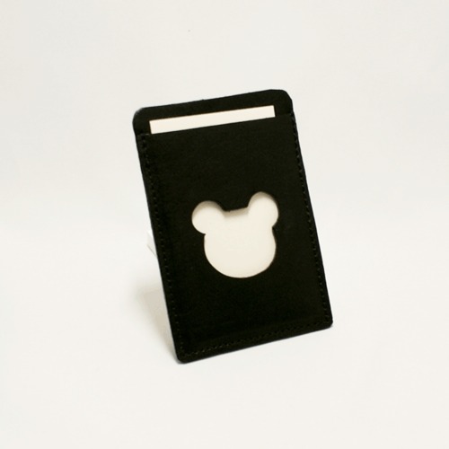 ＜カードケース＞クマのブラック
