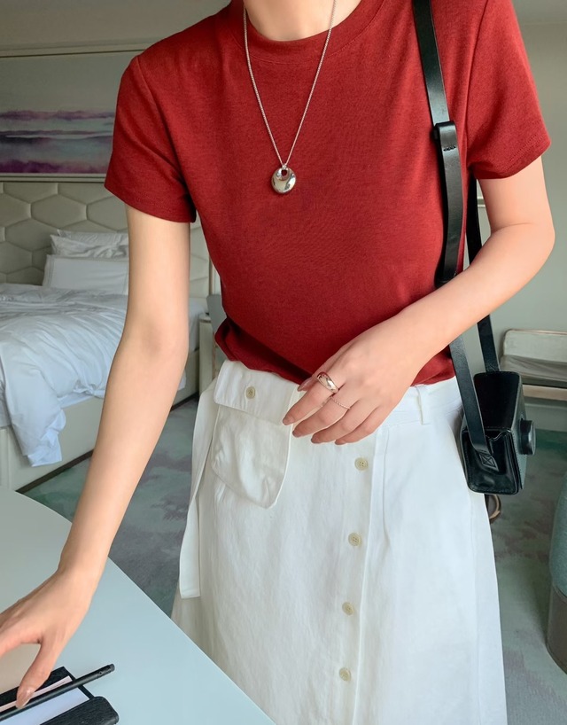 (予約) OUIR / Code tee 4color