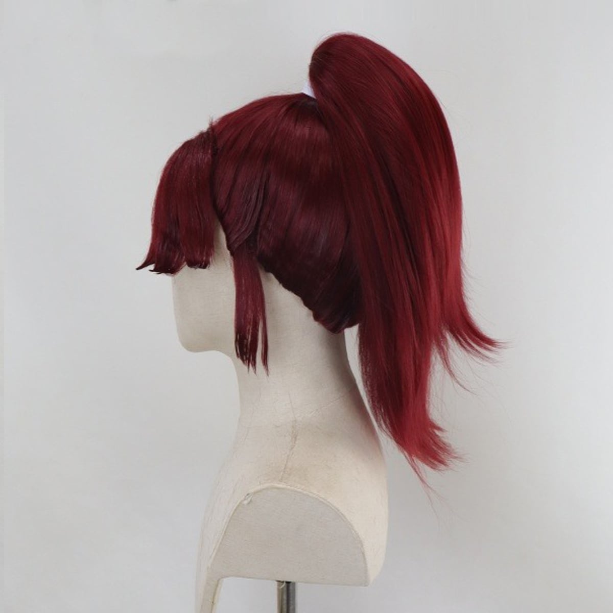 コスプレ耐熱ウィッグ オーダー キャラクター造形ウィッグ ワイン