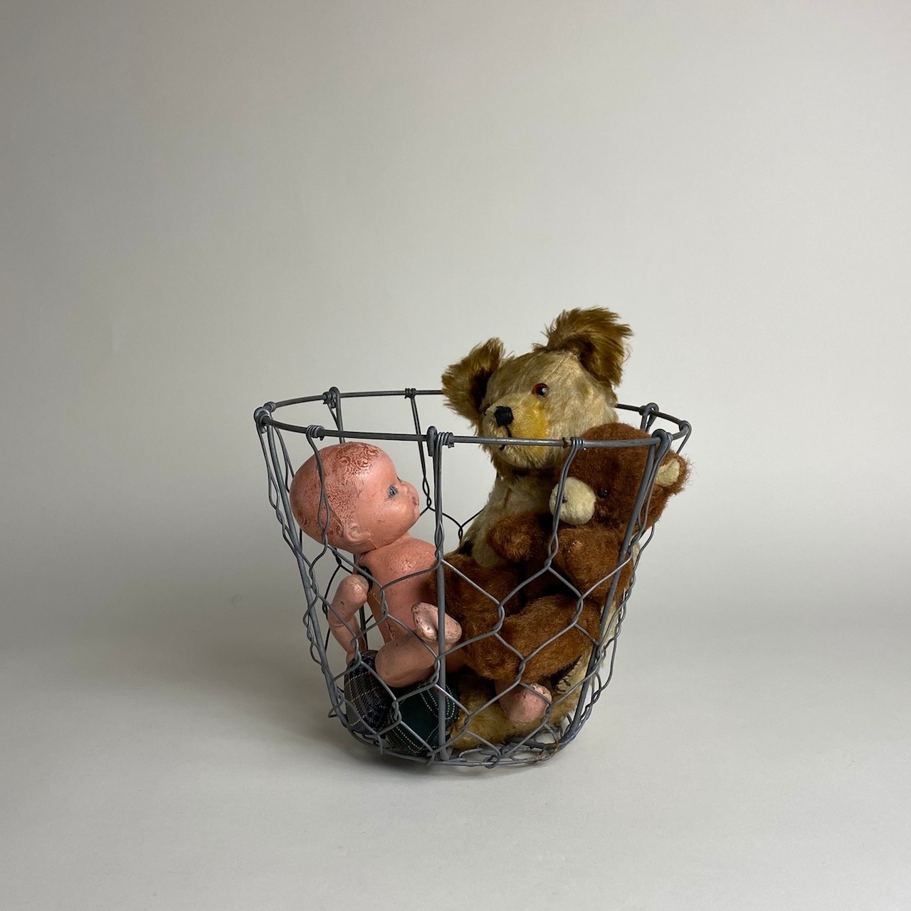 Wire Basket / ワイヤーバスケット ＜店舗什器 / ディスプレイ / 収納＞HW1906-0006