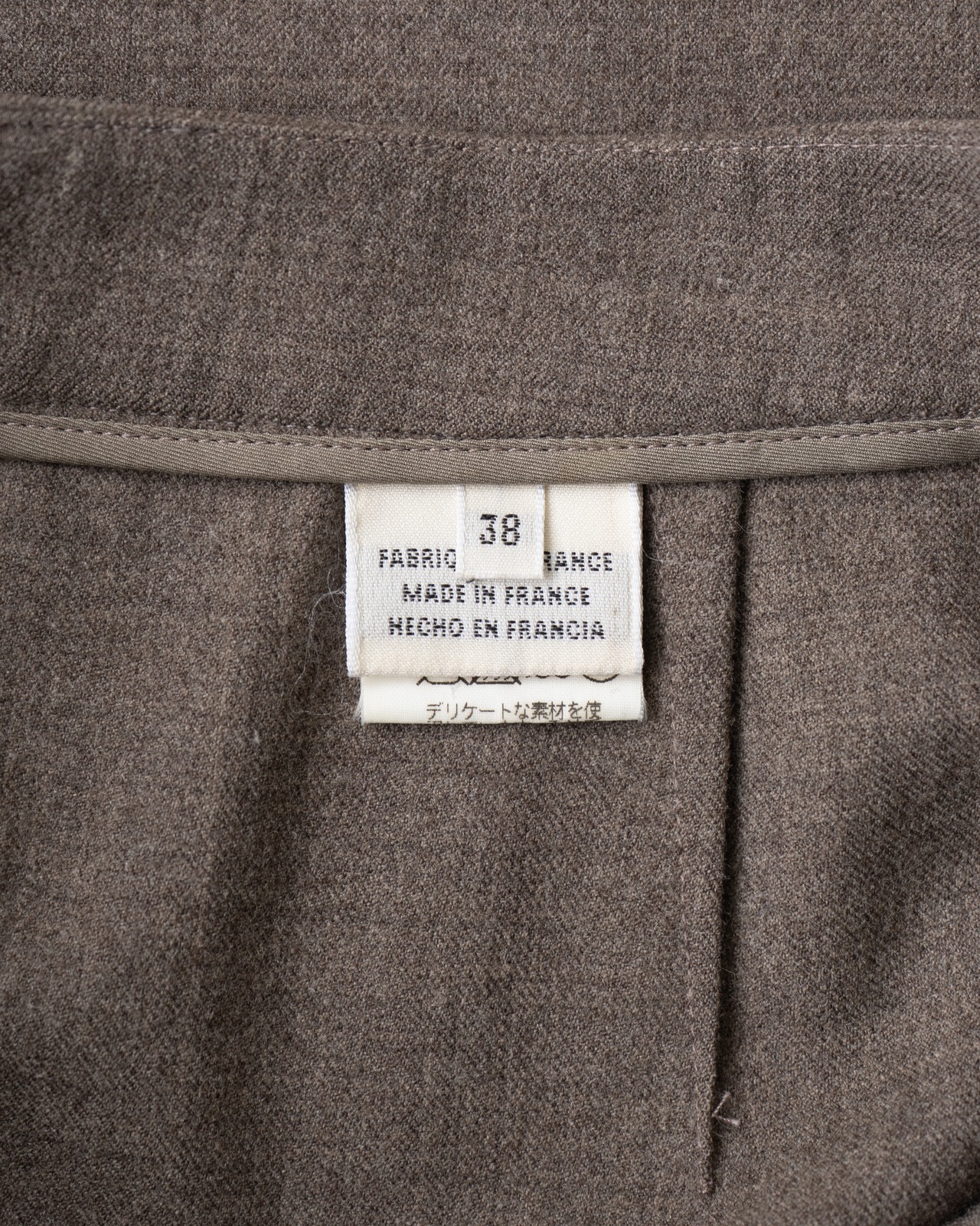 〈Hermès by martin margiela〉Wool Pants