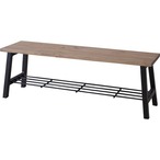 ダイニングベンチ NW-892B ベンチ 椅子 いす チェア 天然木 北欧 収納棚 リビング ダイニング ナチュラル シンプル おしゃれ かっこいい 屋内 Roman ローマン ショップ 店舗 カフェ