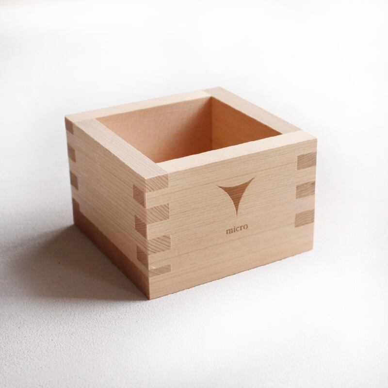 浅草 micro】一合枡 ヒノキ | RHW