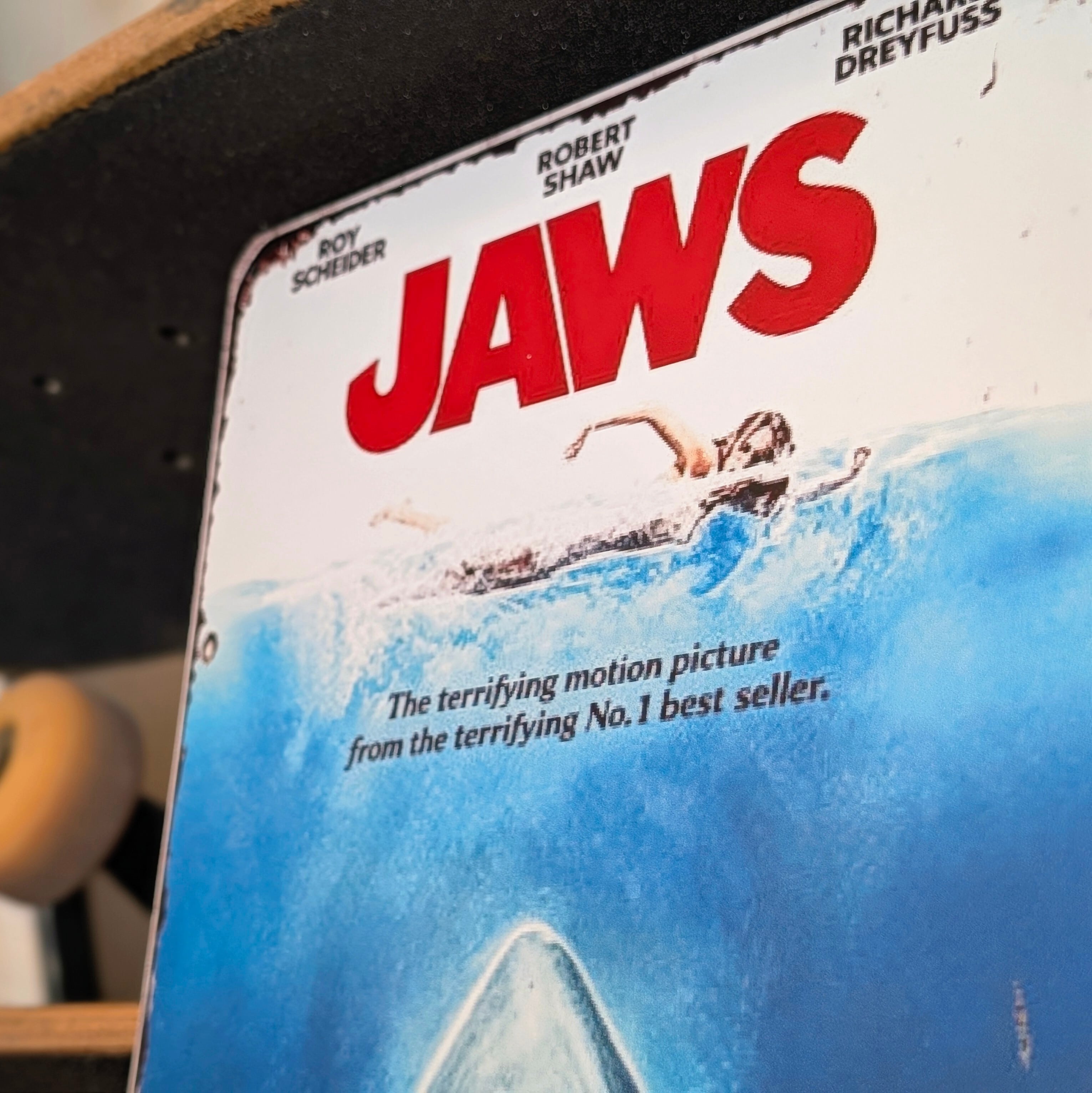 送料無料!ちょうどいいブリキ看板 【 JAWS ジョーズ 】 METAL SIGN / メタルサイン / ブリキ看板 / サインボード / ビンテージ加工〚アメリカン雑貨 アメトイ〛