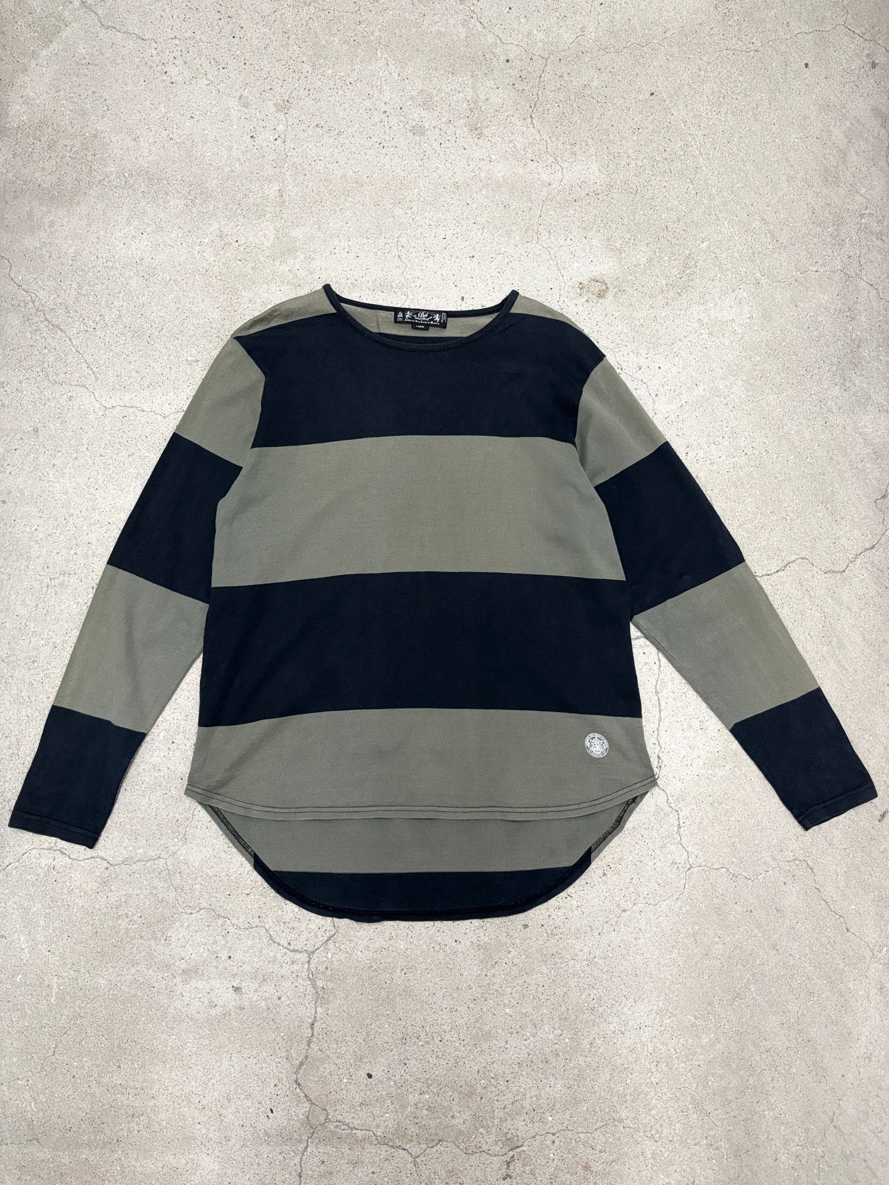 00～10s BAL/Border L/S Tee/L/ボ－ダ－ロンT/長袖Tシャツ/ロゴ