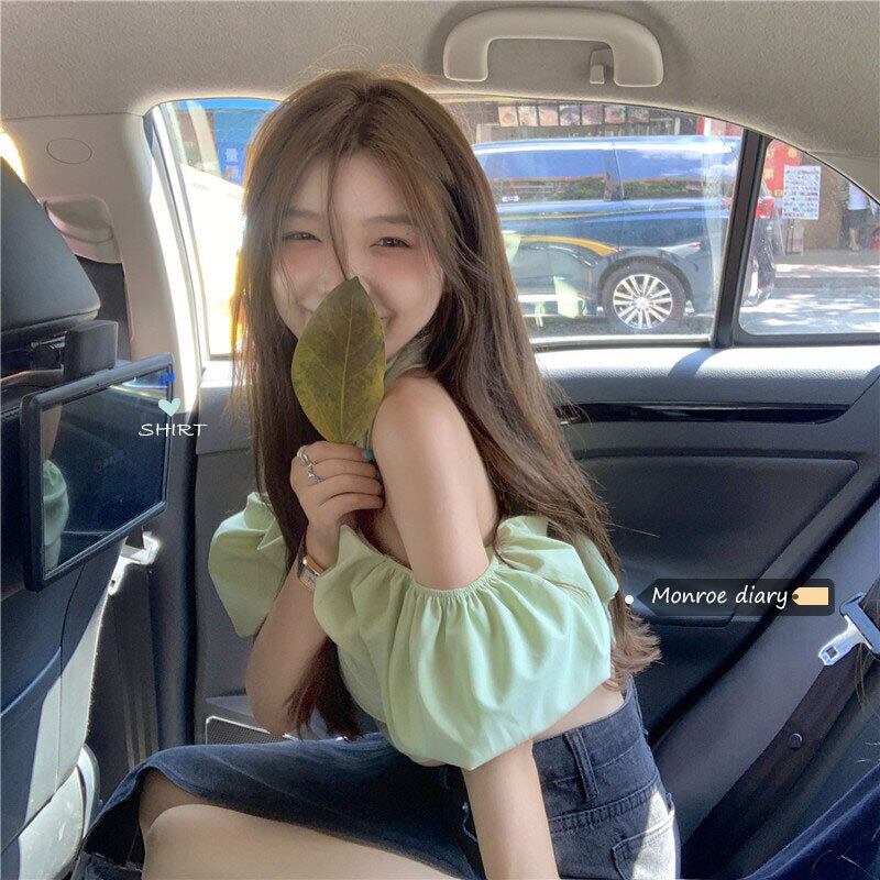 シャツ ショートサマートップス 大人ガーリー スウィート キュート カジュアル 夏物 モンロー36419464891