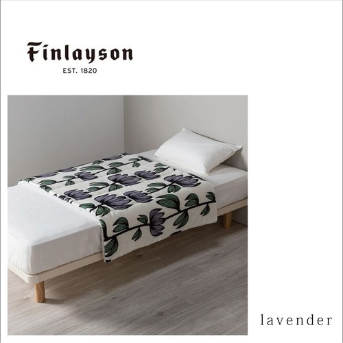 再入荷『Finlayson』キルトケットハーフサイズ（ボアタイプ）　西川(株)　※特典付き