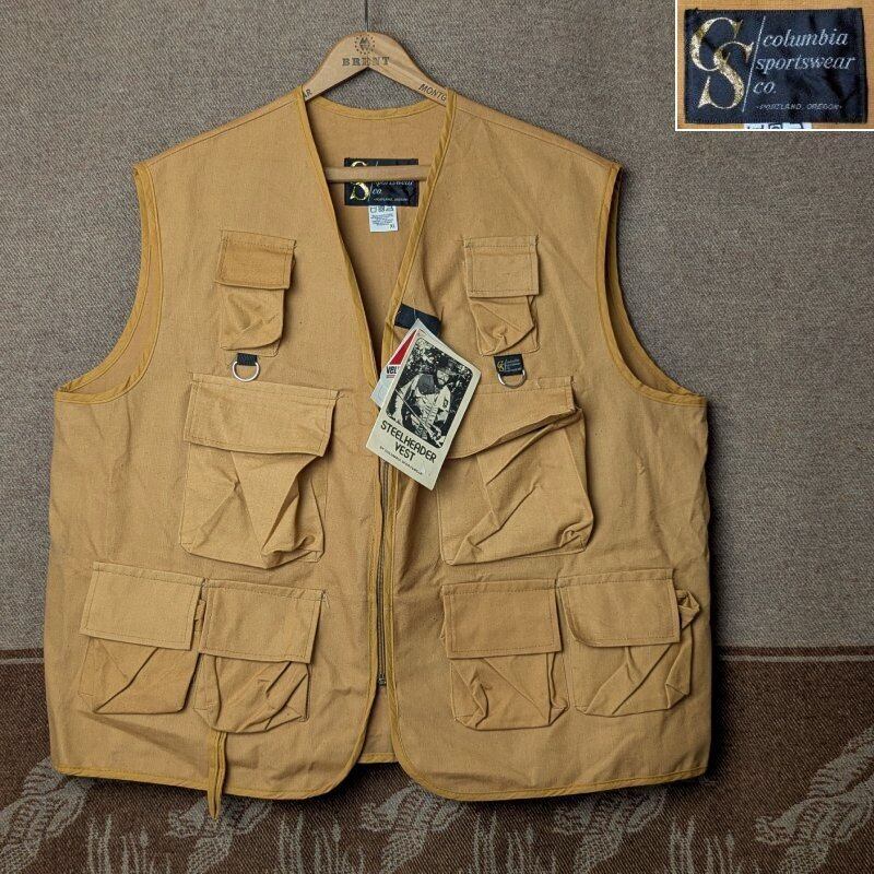 コロンビア/Columbiasportswear co フィッシングベスト70s 70s Columbia Sportswear Co. Fishing Vest (XL) DEAD-STOCK | Wonder