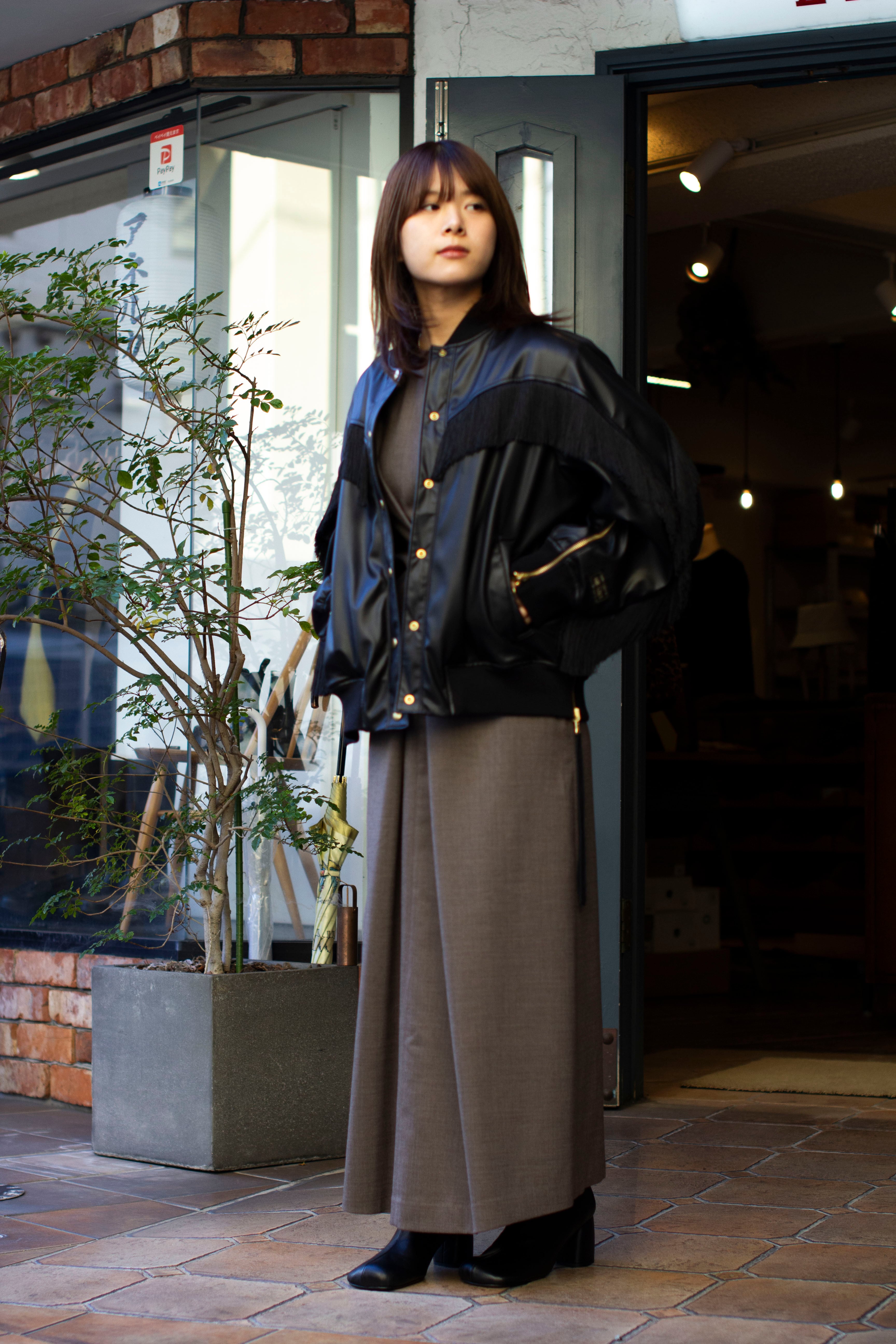 FUMIE TANAKA/フミエタナカ フリンジヘアフック ダークブラウン FUMIE =TANAKA / fringe hair hook | JURK shop t
