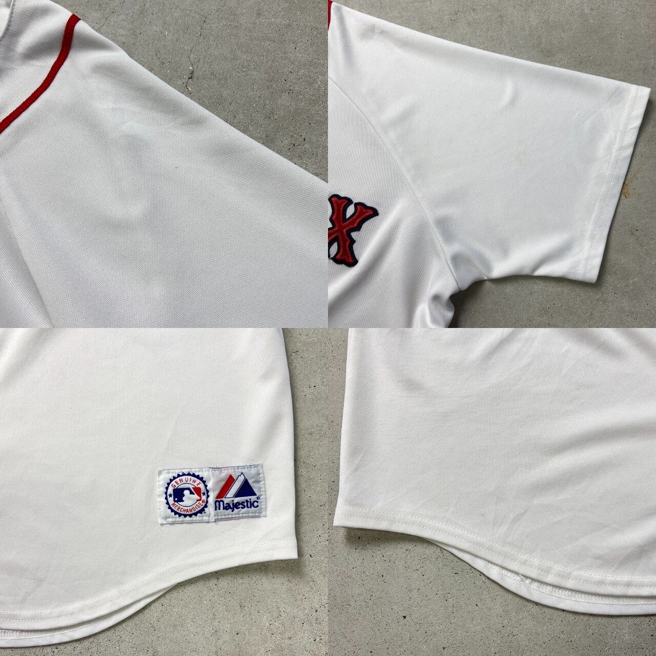 BOSTON RED SOX MAJESTIC MLB レッドソックス ベースボールシャツ