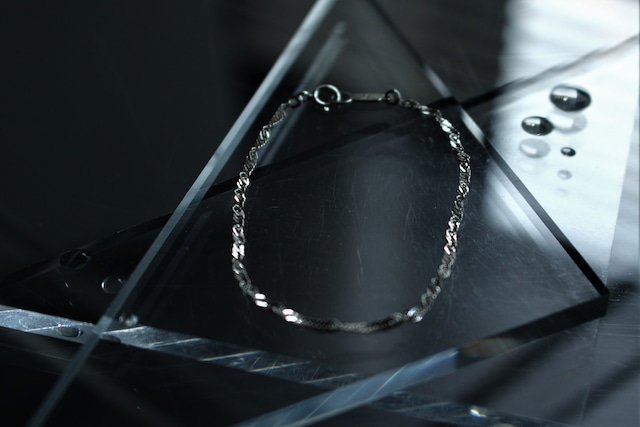 Vo.01 【SCREW】× chain bracelet  × 925silver