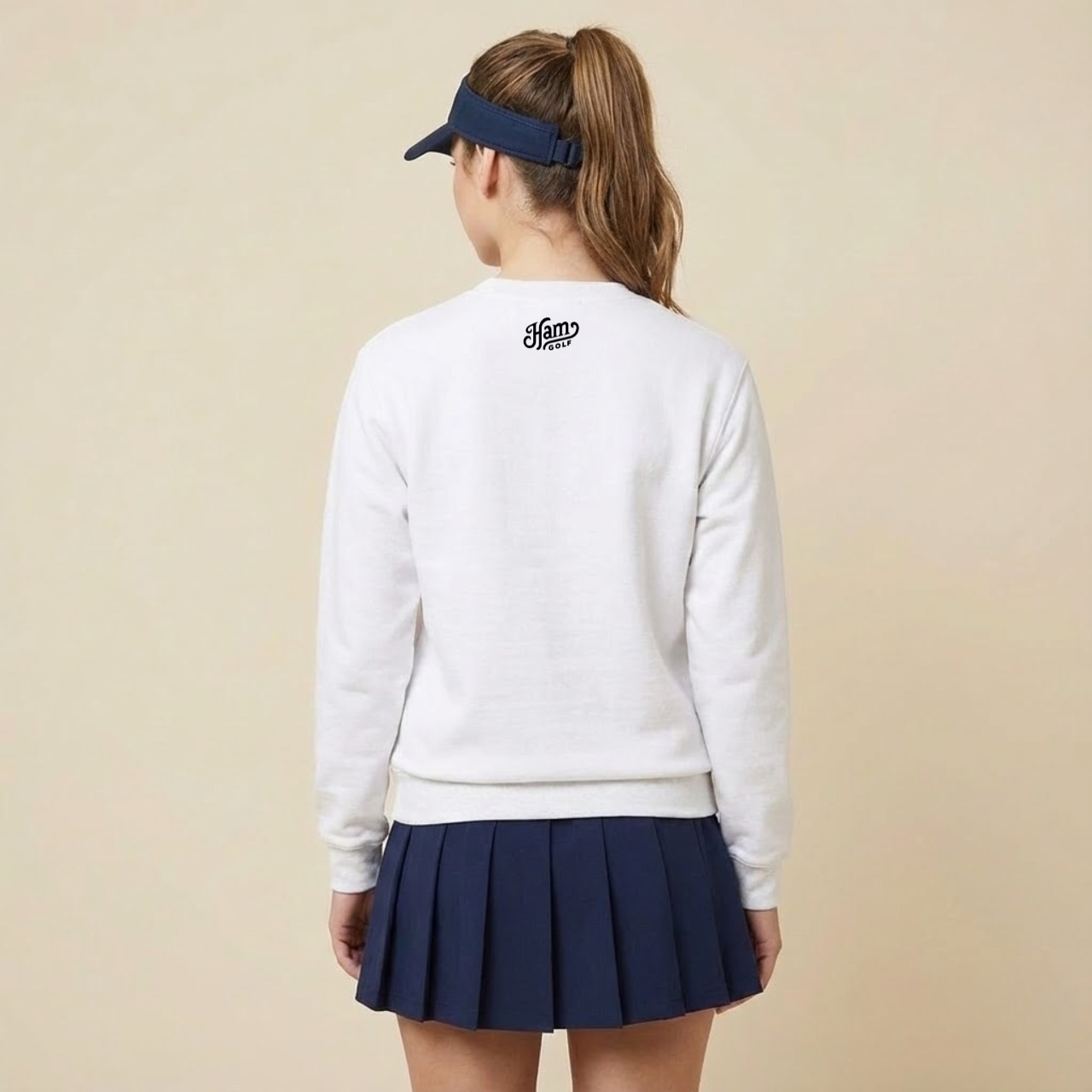 SWEATSHIRT/WH