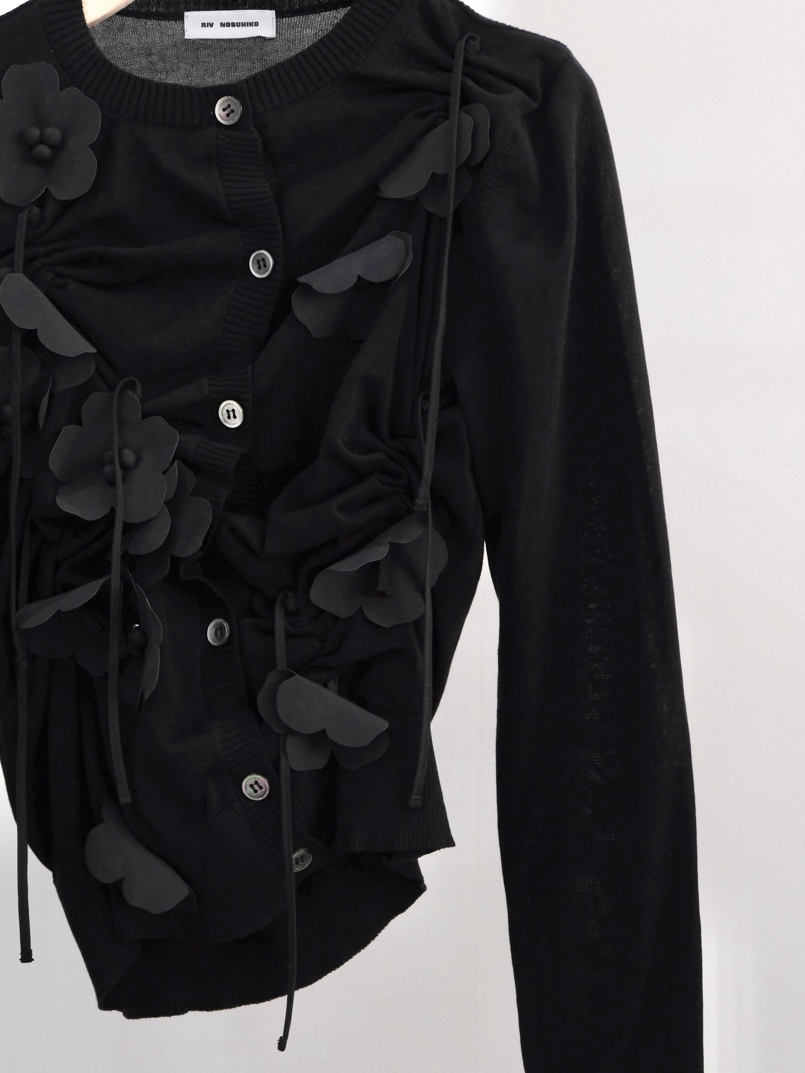 RIV NOBUHIKO】POPPY FLOWER CARDIGAN | TOLMA.