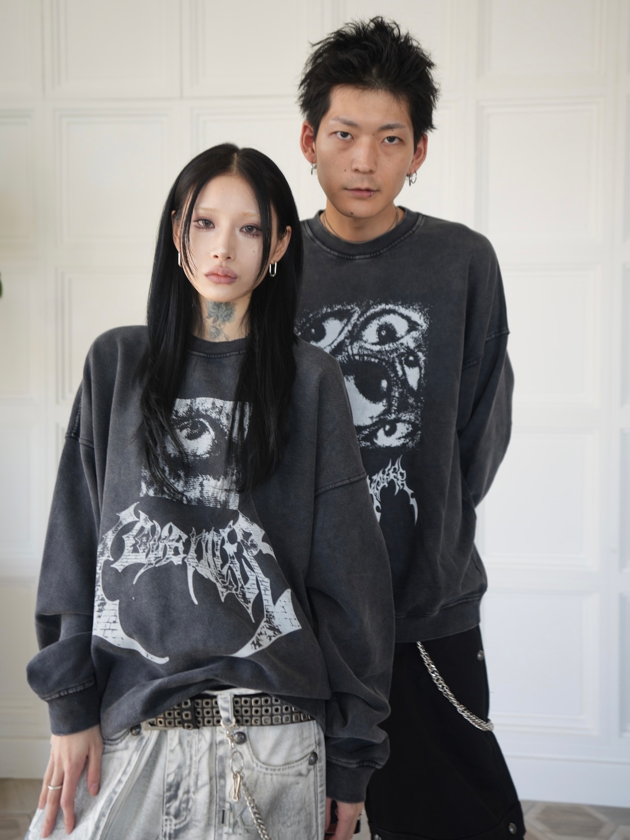 【LOVE KILLER】Eye Graphic logo sweat by ruptivey
