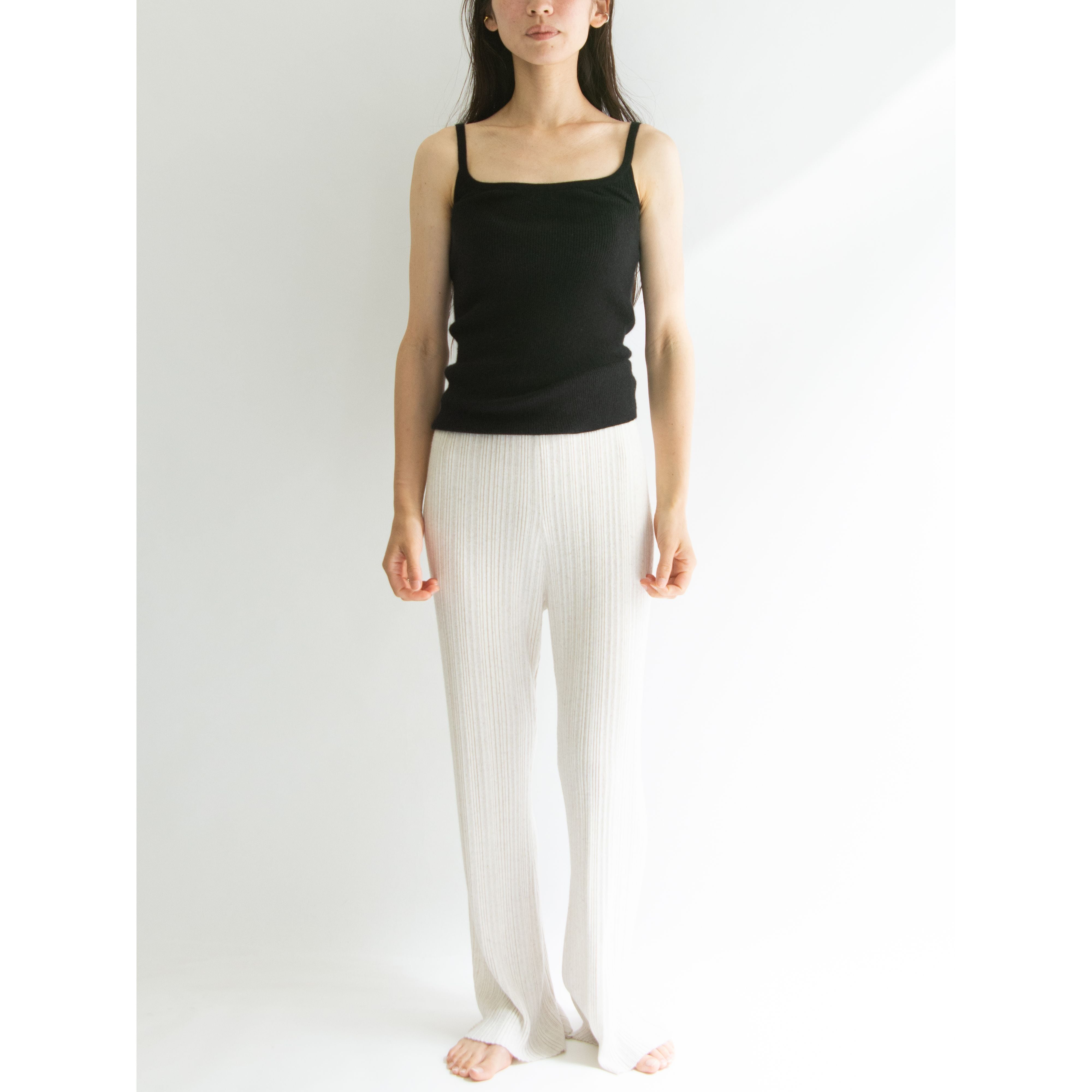 CELINE セリーヌ ニットキャミ CELINE】Made in Italy Cashmere-Polyester Knit Camisole（セリーヌ