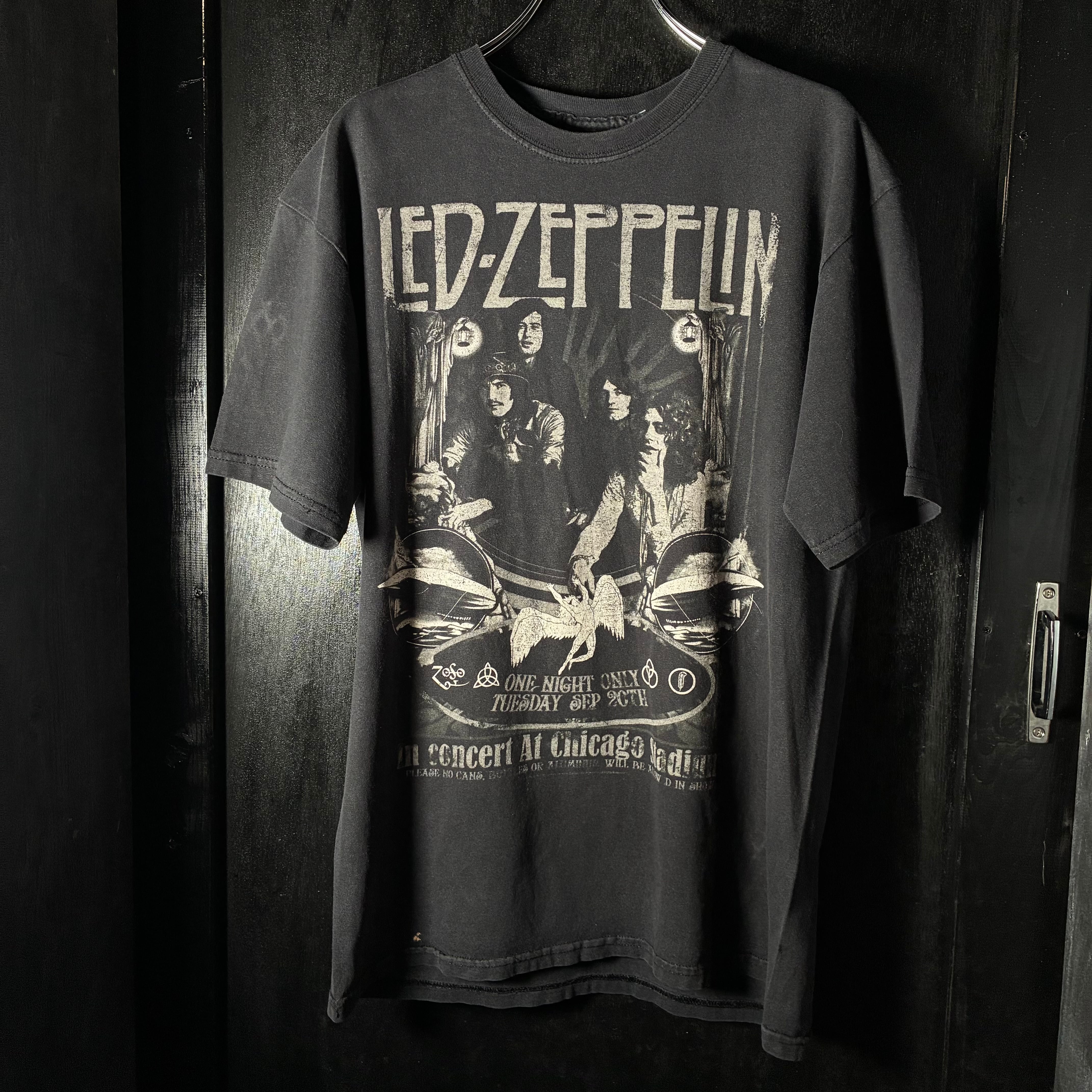 00s Hanes LED ZEPPELIN バンドTシャツ 黒 M | 古着屋 the moon