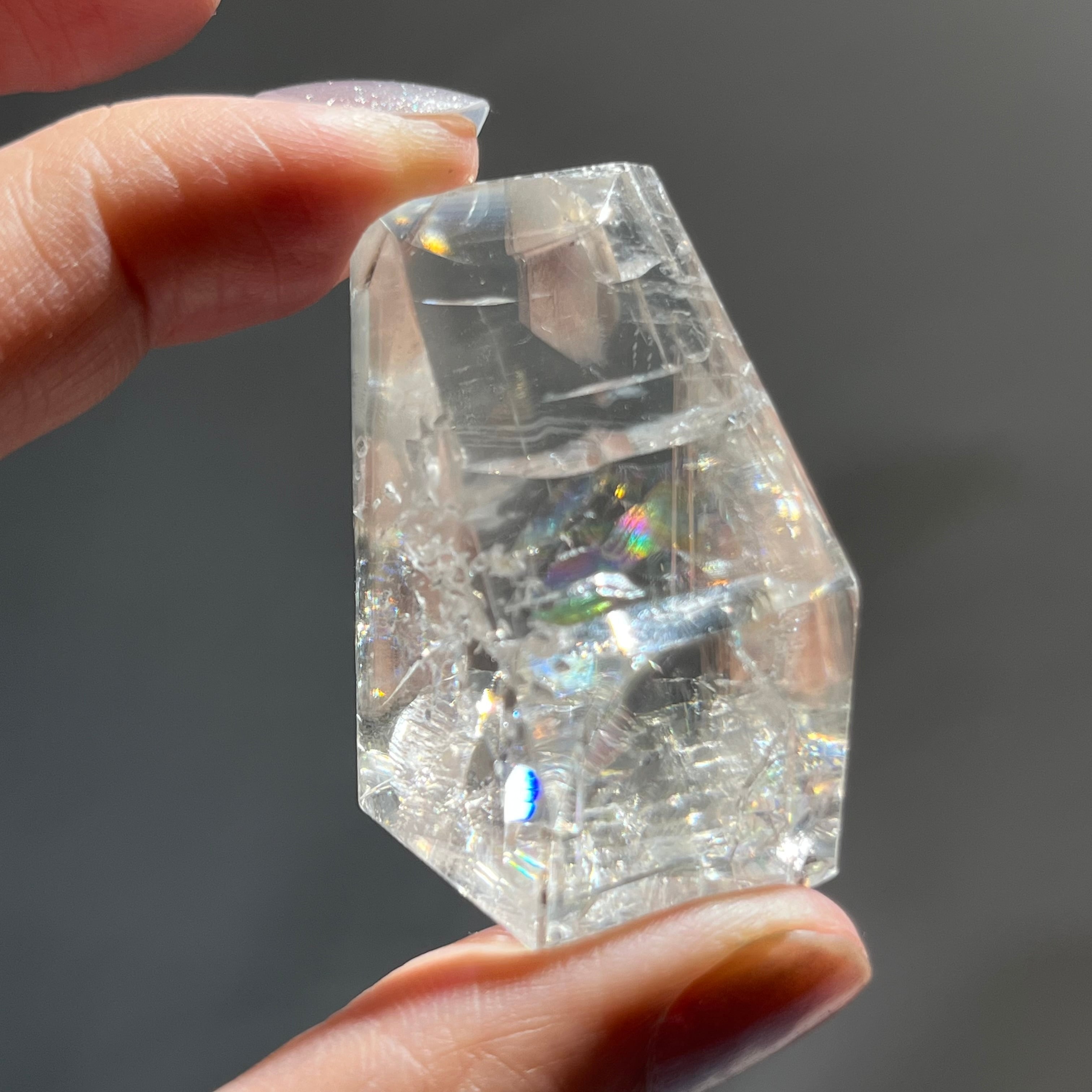 インド産クリアーカルサイト フリーフォーム 磨き | ANGELLA6