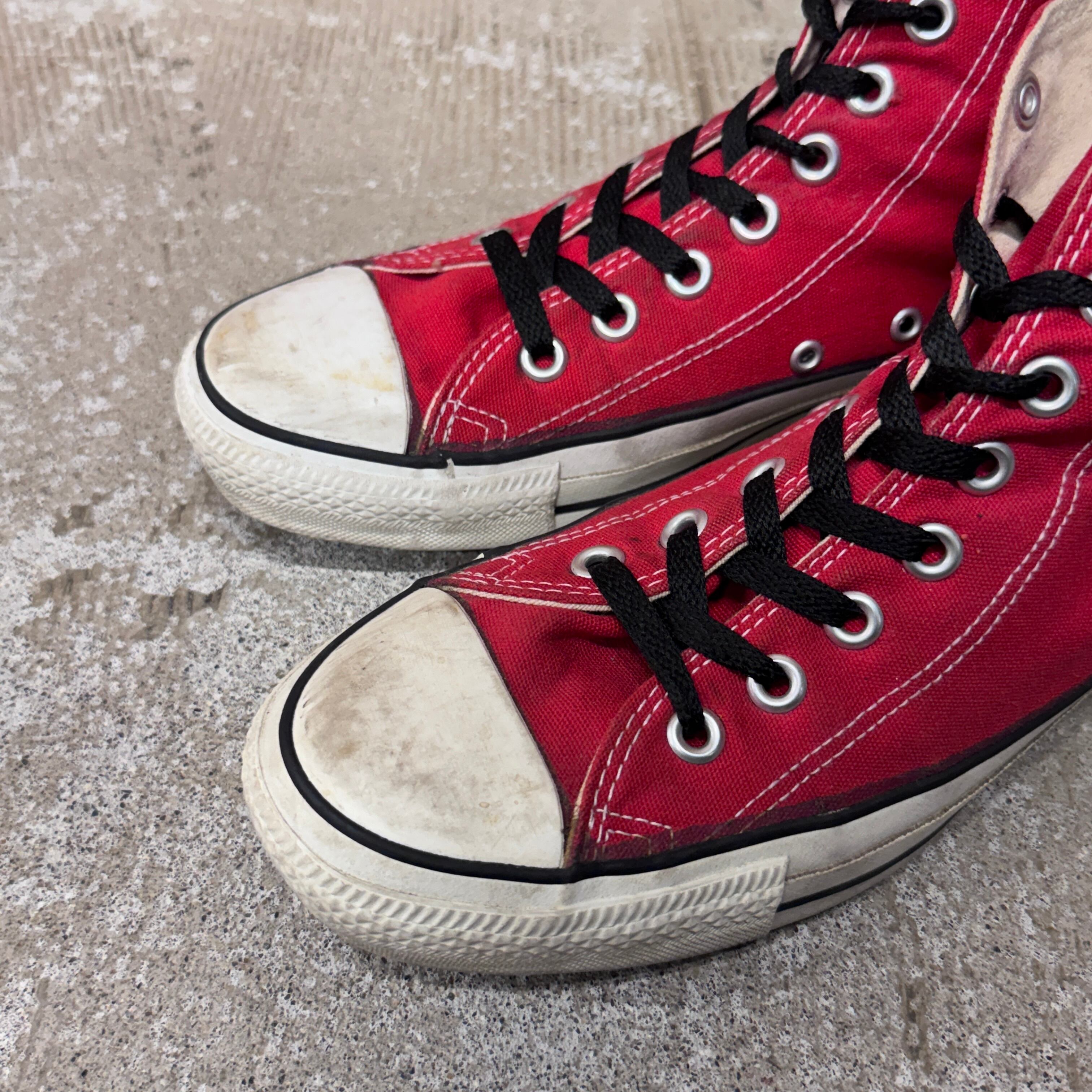 Ⓚ1990s CONVERSE ALL STAR HI SNEAKER RED | safarionline