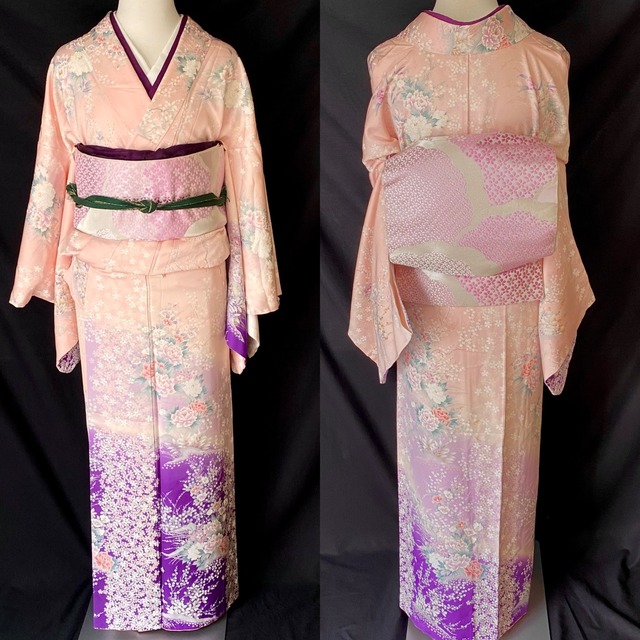 溢れ咲く小桜模様の袋帯〉SALE リバーシブル 織り出し 気品 | 和小物  