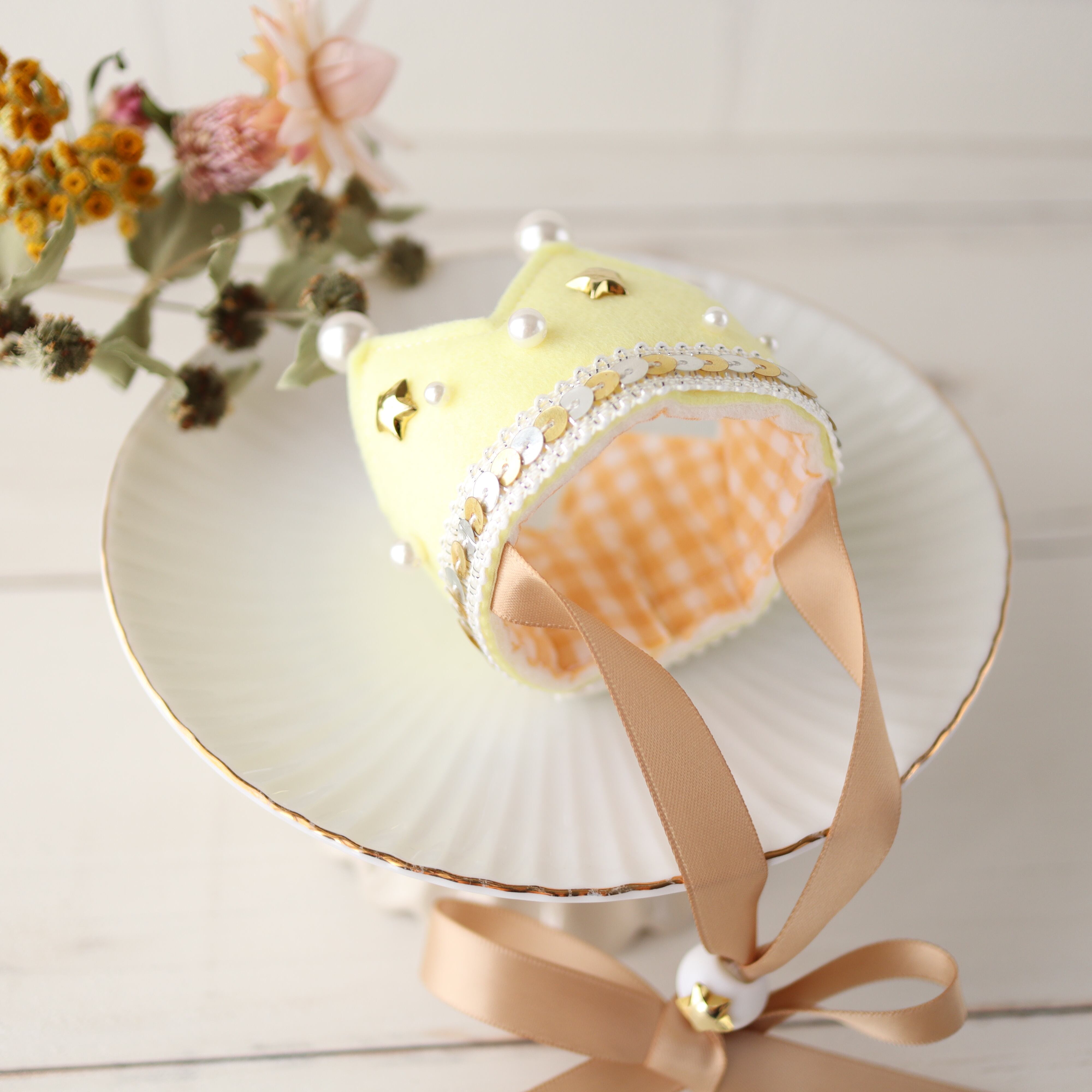 特集掲載商品＞kira kira crown 大切なペットのお誕生日や記念日に